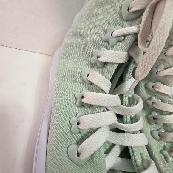 Converse All Star Chuck Taylor Mint Green High Top Shoes Sz 6 A01800C - Picture 7 of 13